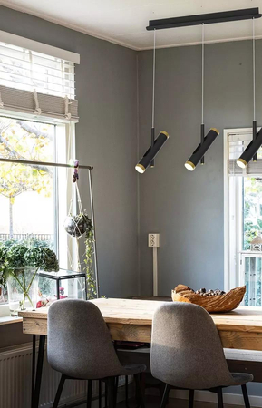 Lampa wisząca Lunette No.4 czarna