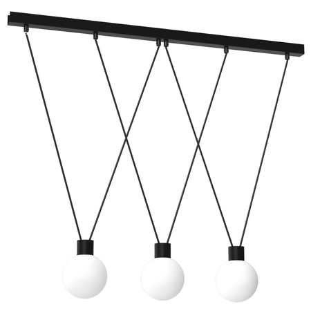 Milagro Lampa wisząca CAPRI 3xG9 MLP8818 CZARNY