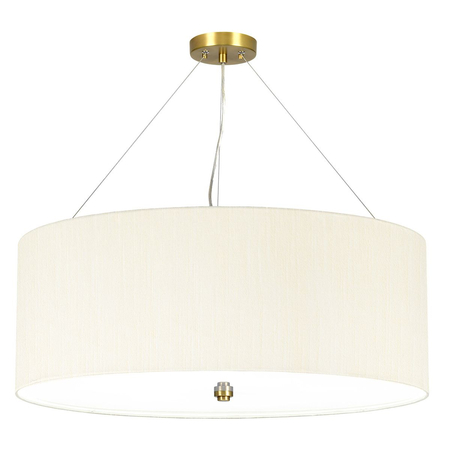 Lampa wisząca Elstead Lighting Pearce mosiądz DL-PEARCE26-5LT-IV-AB