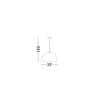 Lampa wisząca Luces Exclusivas PLONARO LE45345 czarny