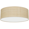Milagro Lampa sufitowa Marshall 3xE27 Ø50cm Biały/Rattan MLP7488 BIEL / RATTAN