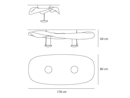 Lampa sufitowa Artemide 1516010A Cosmic Angel