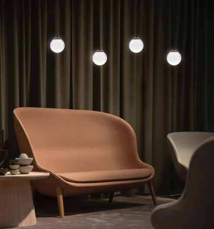 Lampa wisząca ISLA Kaja K-4910 biały/czarny