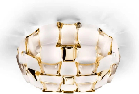 Lampa sufitowa Slamp MIDA - WHITE/GOLD M MIDCM00GLD00000NMTEU biały/złoty