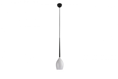 Lampa wisząca IZZA 1 WHITE Azzardo AZ0131 biały/czarny