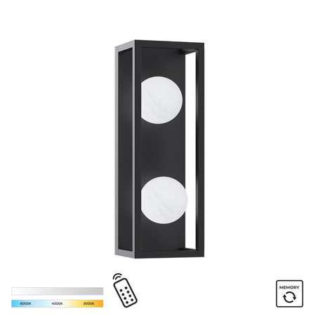 Kinkiet Zuma Line MB3115-2-3BT PIRO KINKIET CZARNY/BLACK