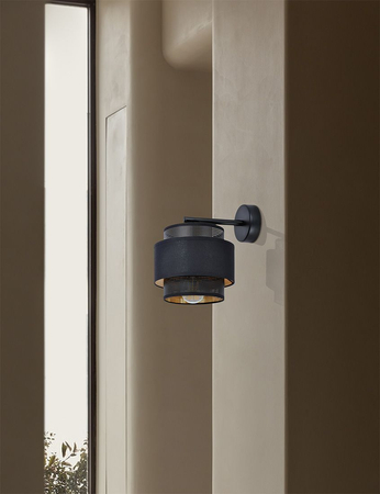 Kinkiet AMOS Kaja K-5284 czarny/złoty