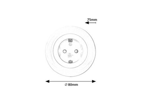 Lampa wewnętrzna Rabalux Abel 76011 biały