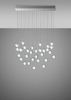 Lampa wisząca Fabbian F32A3000 Multispot Beluga-Rosone 900x150 30L.