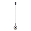 Lampa wisząca Italux Strela PND-34378-1S-BK Czarny mat