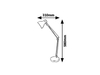 Lampa stołowa Rabalux Carter 6410 Beżowy