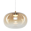 Milagro Lampa wisząca VASO 1 AMBER 4W ML1399 ZŁOTY