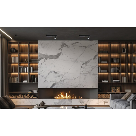 Milagro Lampa Sufitowa Magnet 5W+1xGU10 3000/4000K Czarny ML1130 BIAŁY