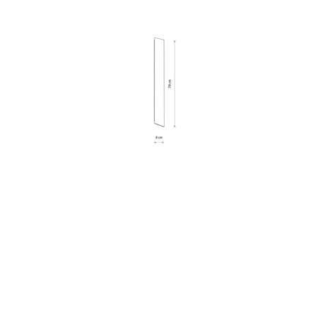 Kinkiet Nowodvorski COMMA LED S 11876 czarny