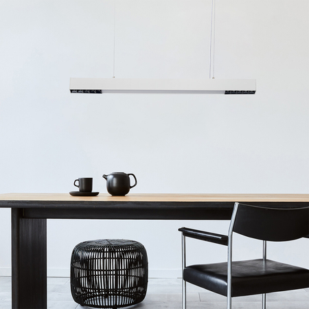 Light Prestige Lampa wisząca Cali M biała Tuya LED CCT LP-1301/1P M WH Smart