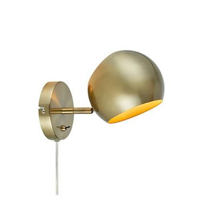 Kinkiet Markslöjd EDGAR 108754 mosiądz