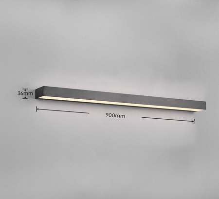 Kinkiet Trio 283919032 czarny