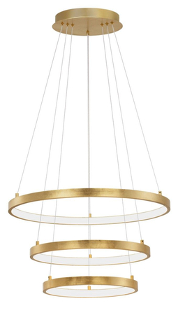 Lampa wisząca Luces Exclusivas NUEVE LE41709 złoty