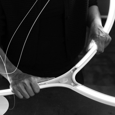 Lampa wisząca Nemo ALYLWW52 Alya Biała z pilotem