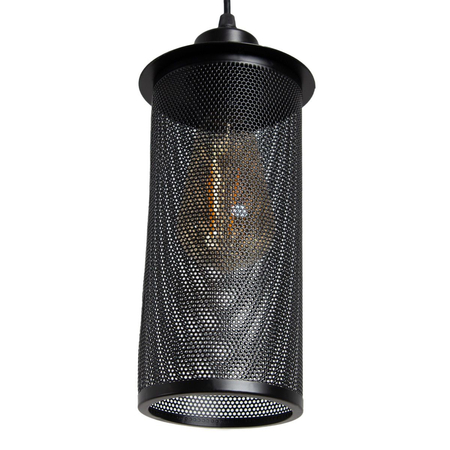 Lampa wisząca Abigali Midnight E27 czarny