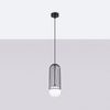 Sollux Lighting Lampa wisząca BRINA 1 czarna SL.1332