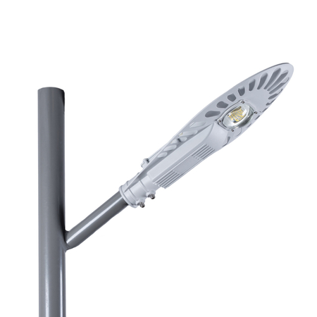 Oprawa uliczna LED Greenie Bridgelux 50W MeanWell driver IP65 aluminiowa biała obudowa CW