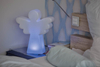 Anioł LED Lampa zewnętrzna ogrodowa 4000K RGB Ø40cm 32352L biały