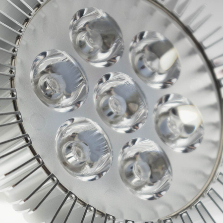 Żarówka LED Spot Power LED 7x1W GU10 biała ciepła 60°