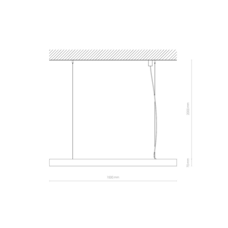 Lampa sufitowa CL OFFICE LED PRO 150 Nowodvorski 10213 czarny