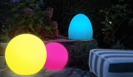 Kula LED Lampa zewnętrzna ogrodowa 2700K RGB Ø30 32416L biały