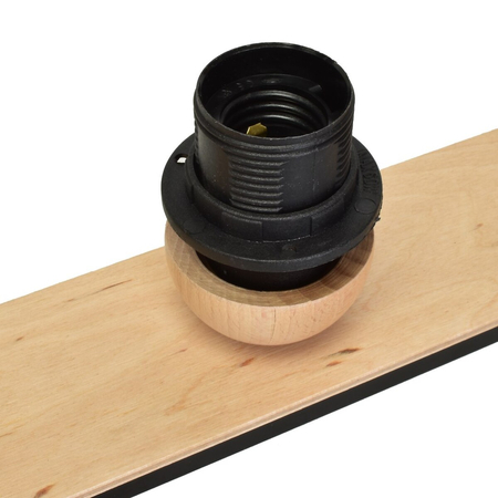 Milagro Lampa sufitowa DAMA BLACK 3xE27 MLP6560 CZARNY