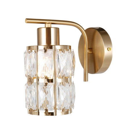 Kinkiet Italux Alma WL-40668-1-HBR Złoty