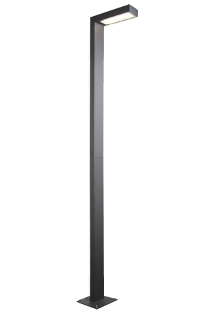 ASKER POLE 1360 GRAPHITE 2xLED 12W 3000K 216CM