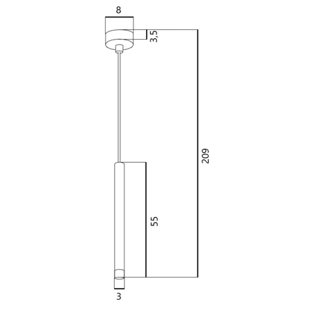 Lampa wisząca Azzardo VERNO AZ6310 WHITE
