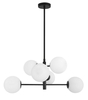 Lampa wisząca Luces Exclusivas TURBO LE41803 biały/czarny