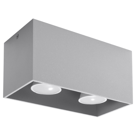 Sollux Lighting Plafon QUAD MAXI szary SL.0382