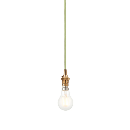 Lampa wisząca Endon Lighting Eltham 111513 mosiądz