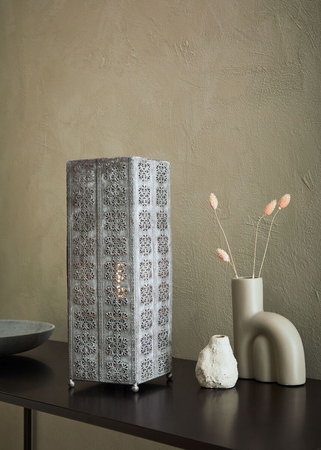 Lampa stołowa Markslöjd AGRA 108222 szary