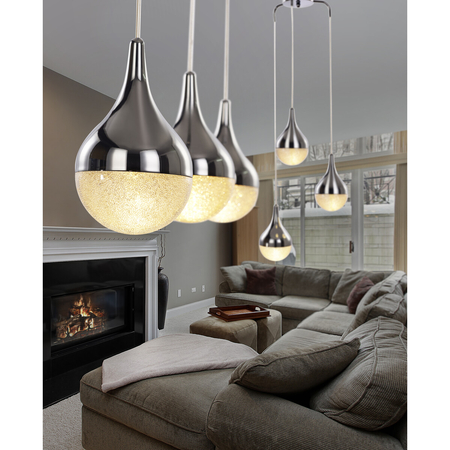 Lampa wisząca Azzardo CECILIA AZ2173 CHROME