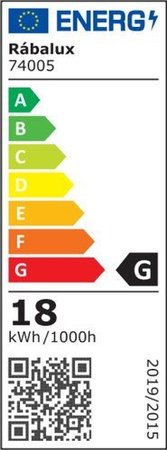 Lampa podłogowa Rabalux Luigi 74005 czarny