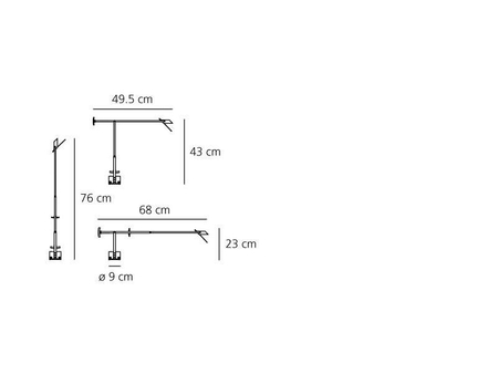Lampa biurkowa Artemide A008100 Tizio Micro