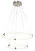 Lampa wisząca Rabalux Irelia 72009 chrom satyna