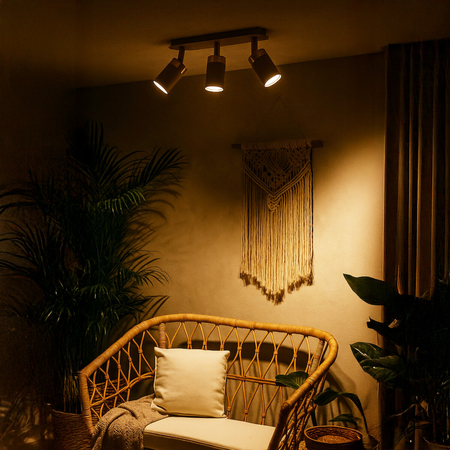 Milagro Lampa sufitowa JOKER CASHMERE/GOLD 3xGU10 MLP2330 KASZMIR