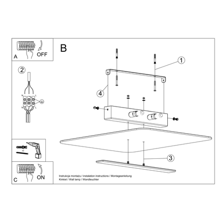 Sollux Lighting Plafon AZALIA SL.1007