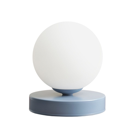 Lampa biurkowa LAMPKA BIURKOWA BALL DUSTY BLUE S Aldex 1076B16_S niebieski