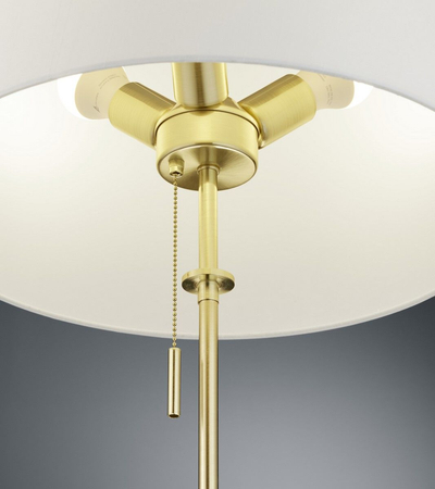 Lampa podłogowa Trio 409100308 złoty