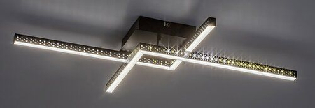 Lampa sufitowa Rabalux Casimir 5267 czarny matowy