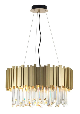 Lampa wisząca Luces Exclusivas CALARCA LE42283 mosiądz