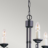 Żyrandol Elstead Lighting Chartwell czarny CH3-BLACK