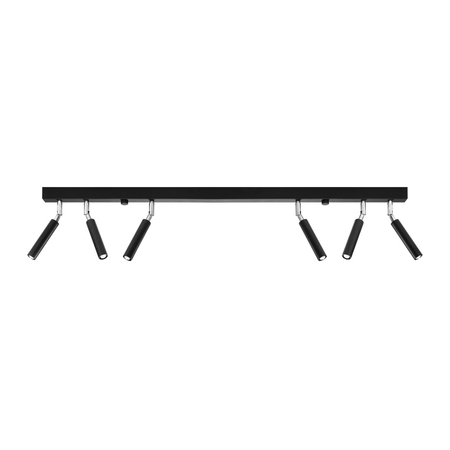 Sollux Lighting Plafon EYETECH 6 czarny SL.0901